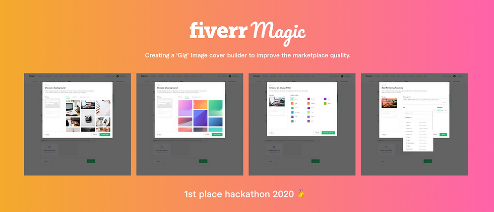 Fiverr magic hackathon