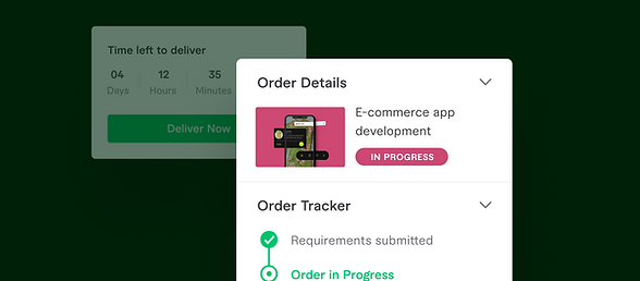 Order and delivery