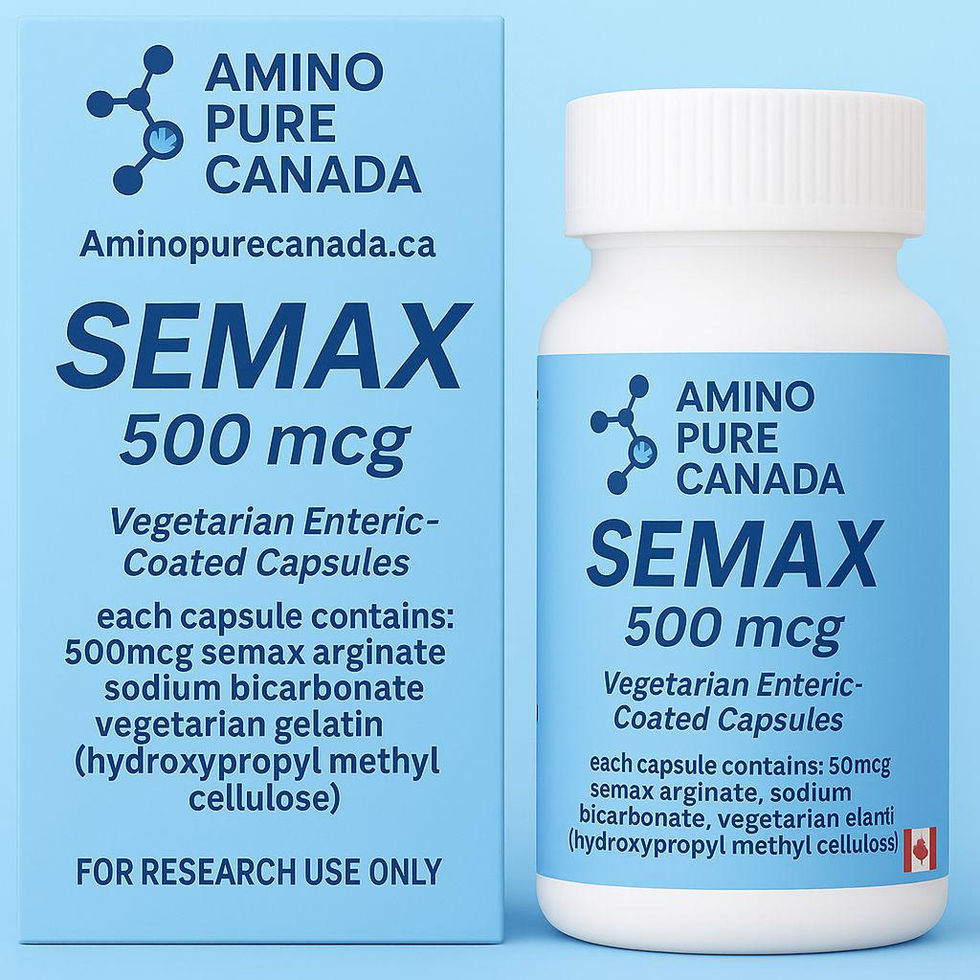 Buy Semax peptides capsules in Canada