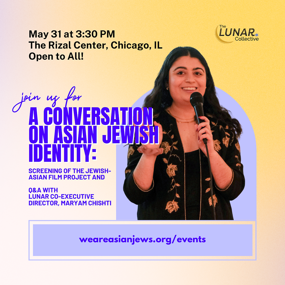 "What Shape is Your Identity?" Lunar Asian Jewish Docuseries Screening