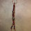 Thumbnail: Beaded Leather Keychain - Copper & Brass Metal and Miyuki Glass Beads