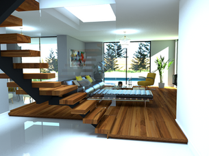 Após Projeto de Arquitetura e Licenciamento, os Interiores - After architectural project and licensi