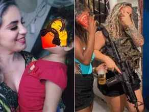 “Diaba Loira” é encontrada morta enrolada em lençol após romper com facção; conheça sua história