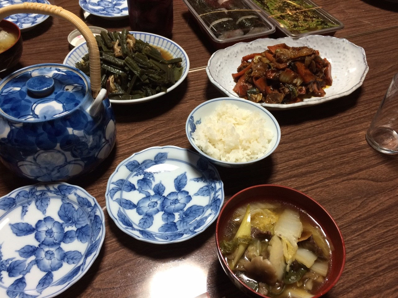夕食