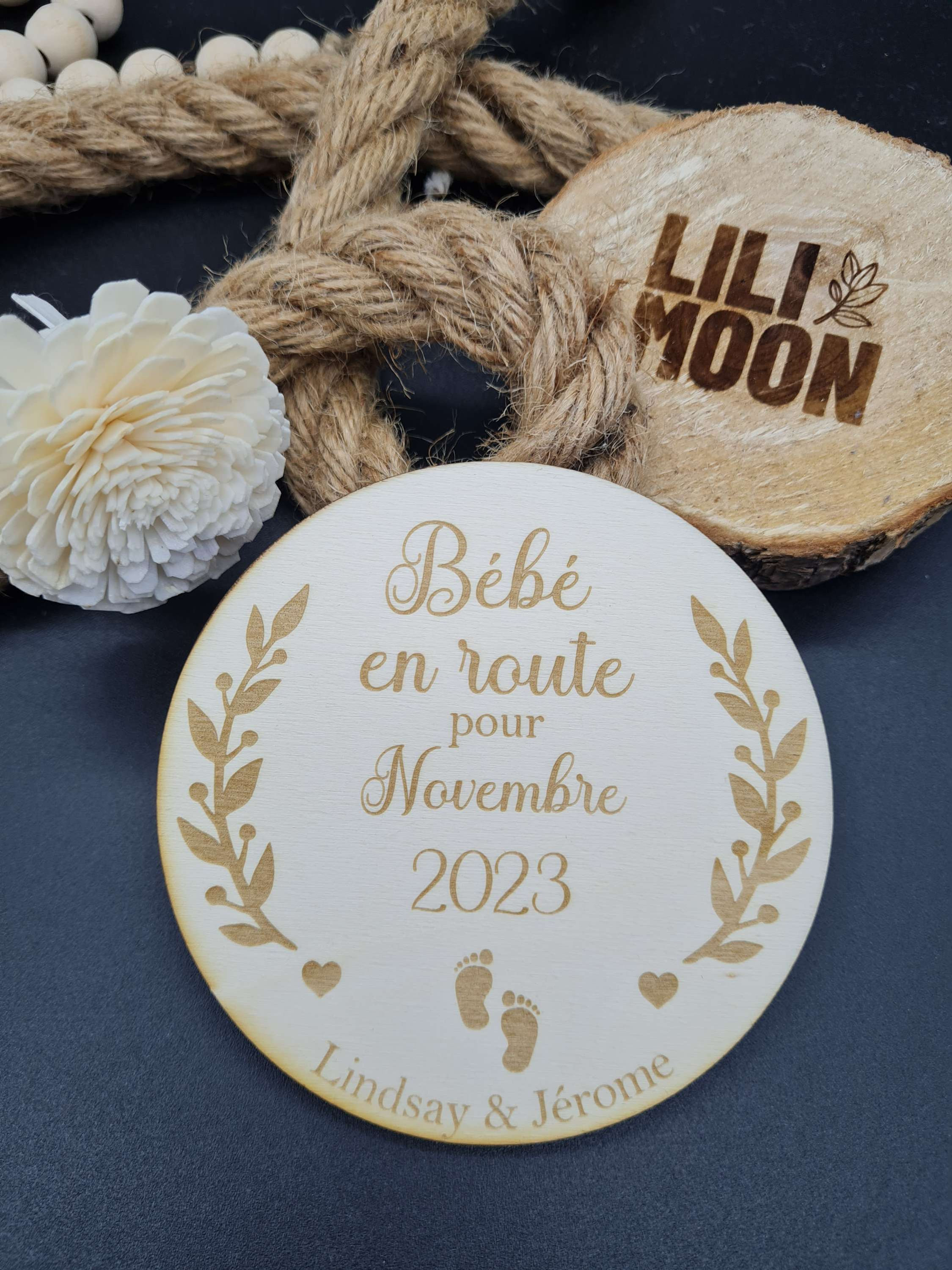 Bébé en route pour Novembre 2023, Lili Moon