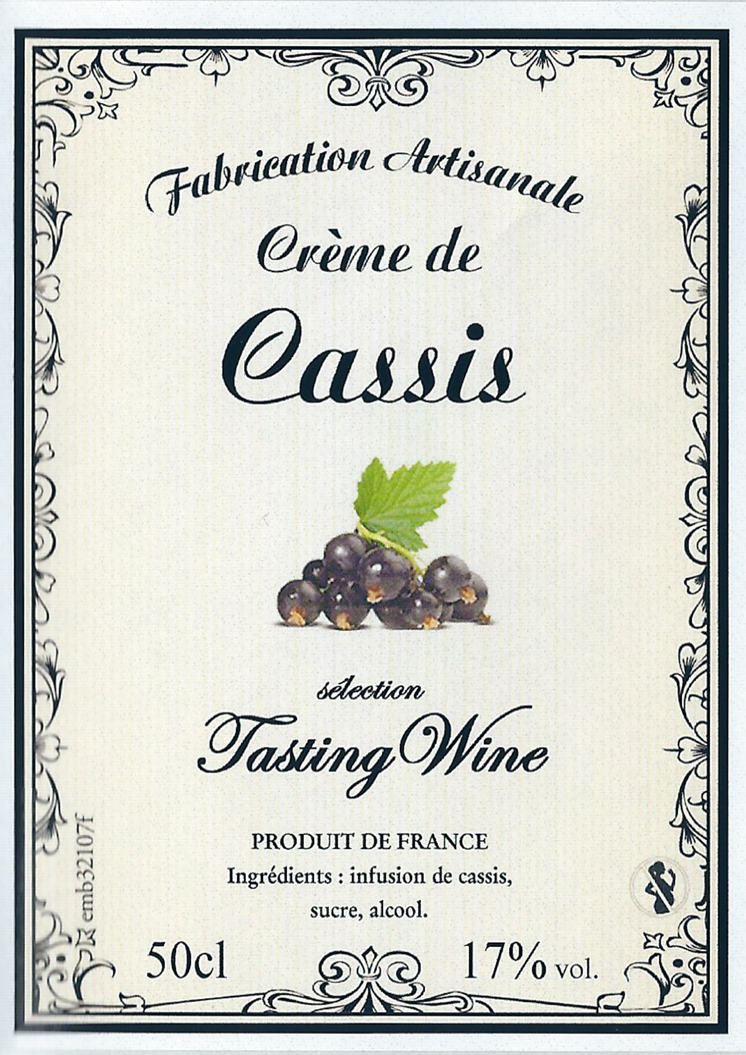 Liqueur de Cassis  50cl