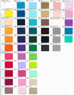 Cores Disponíveis PS FILME