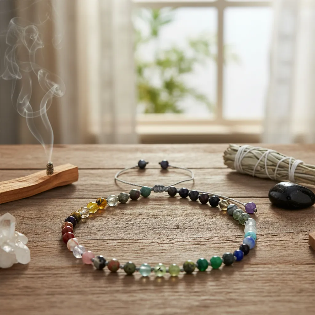 Japa Mala de 45 cuentas de Piedras y Cuarzos