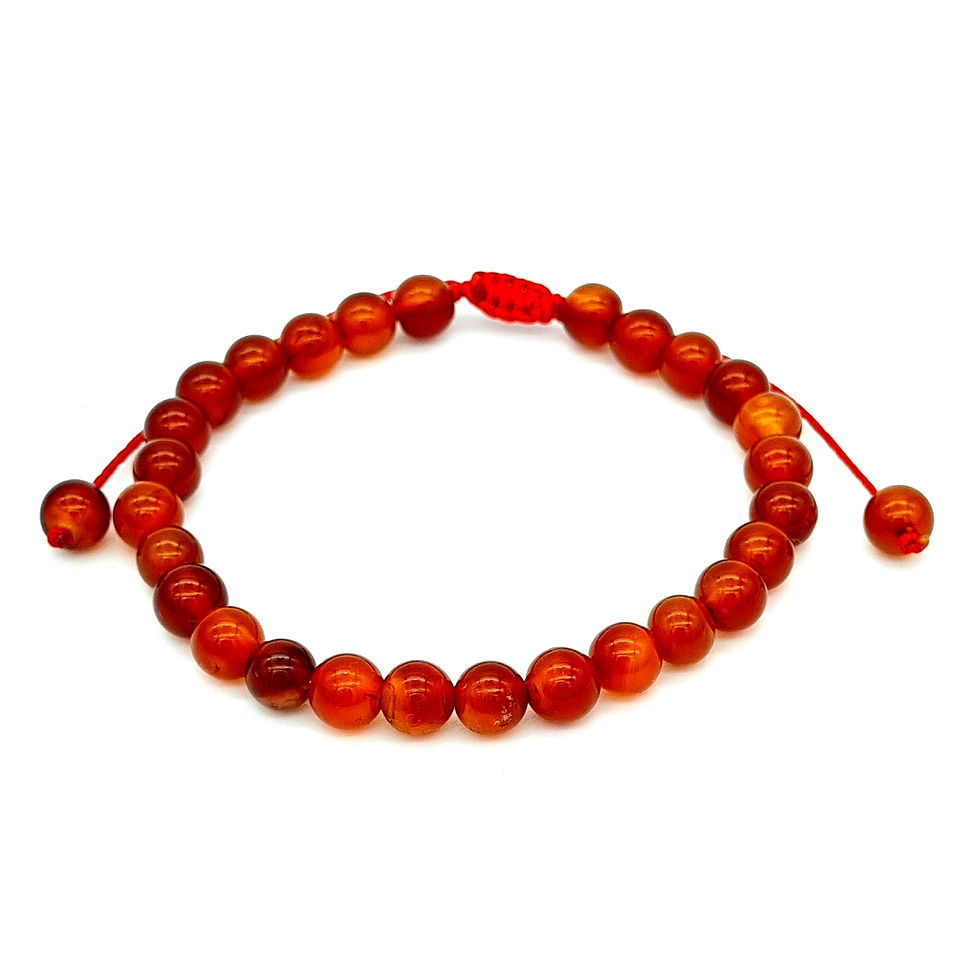 Miniatura: Pulsera Cornalina 100% Natural | Proteccion, Abundancia y Creatividad |