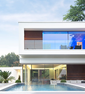 Modern House with a Pool