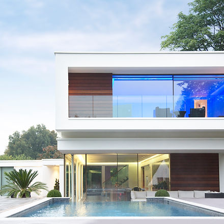 Modern House with a Pool