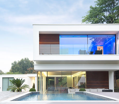 Modern House with a Pool