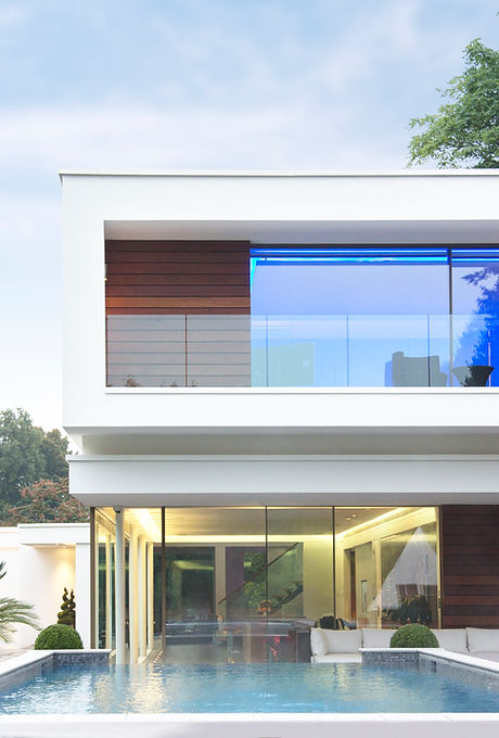 Modern House with a Pool