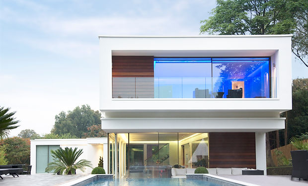 Modern House with a Pool