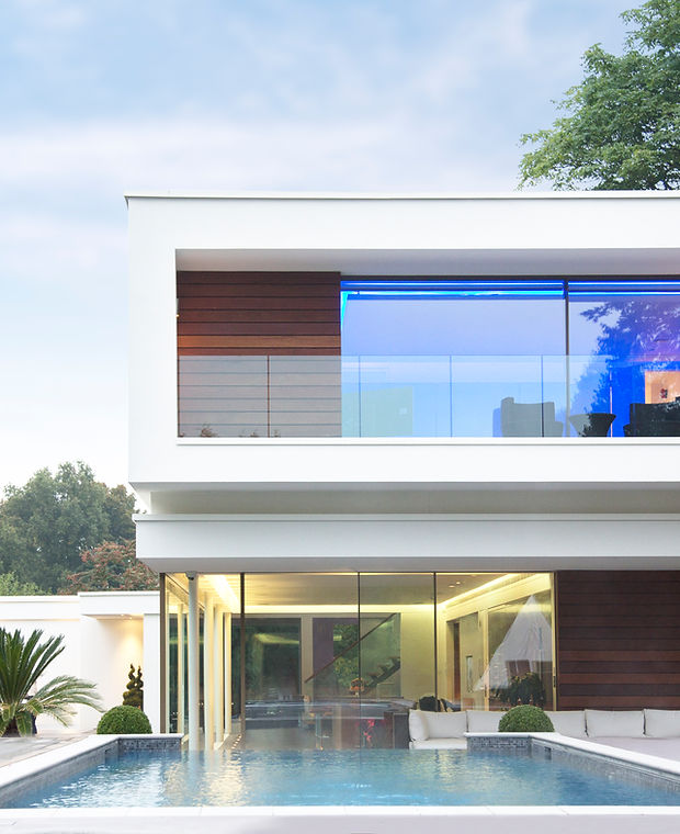 Modern House with a Pool