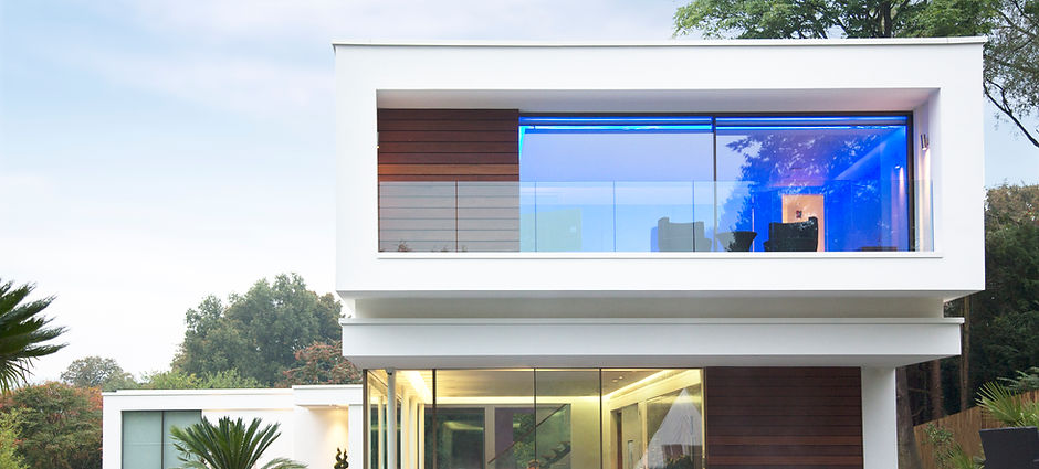 Modern House with a Pool