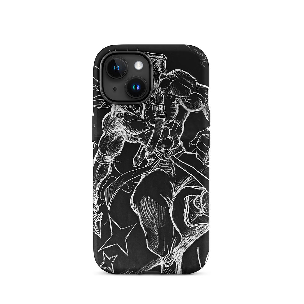Thumbnail: Tyler the Great Warrior KAZ Draft Tough Case for iPhone®