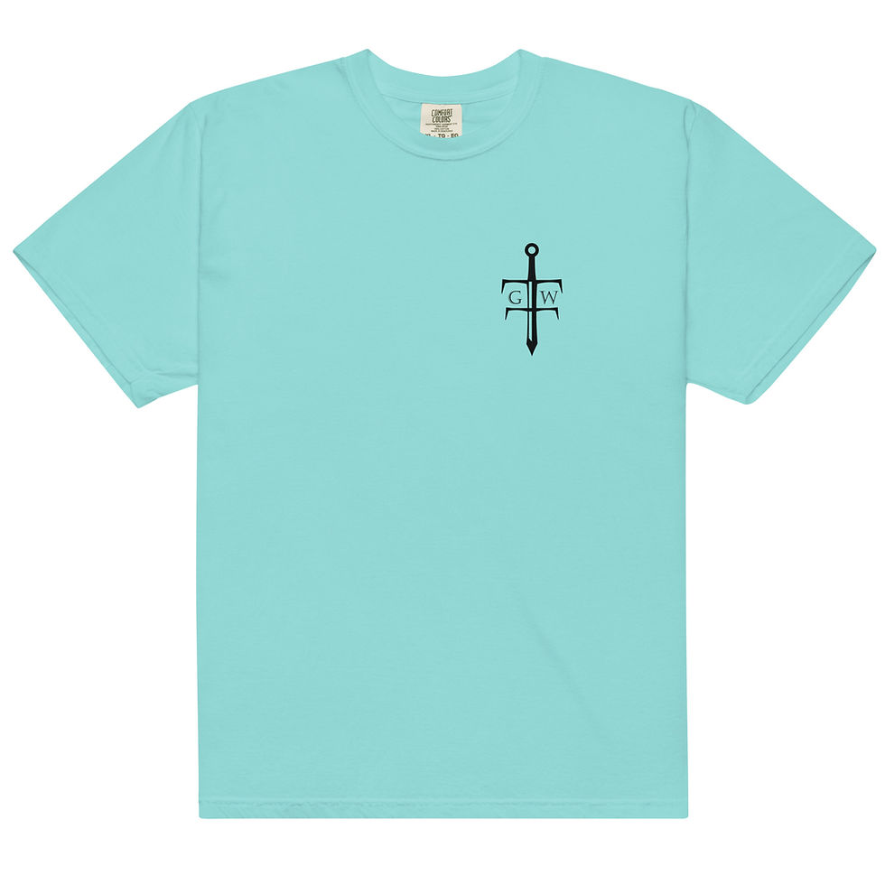 Thumbnail: Unisex garment-dyed heavyweight t-shirt