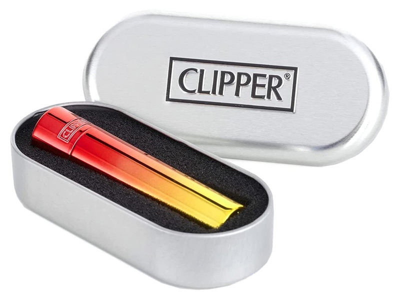 Thumbnail: Clipper Lighter No 041 Sunset Gradient + Gift Box