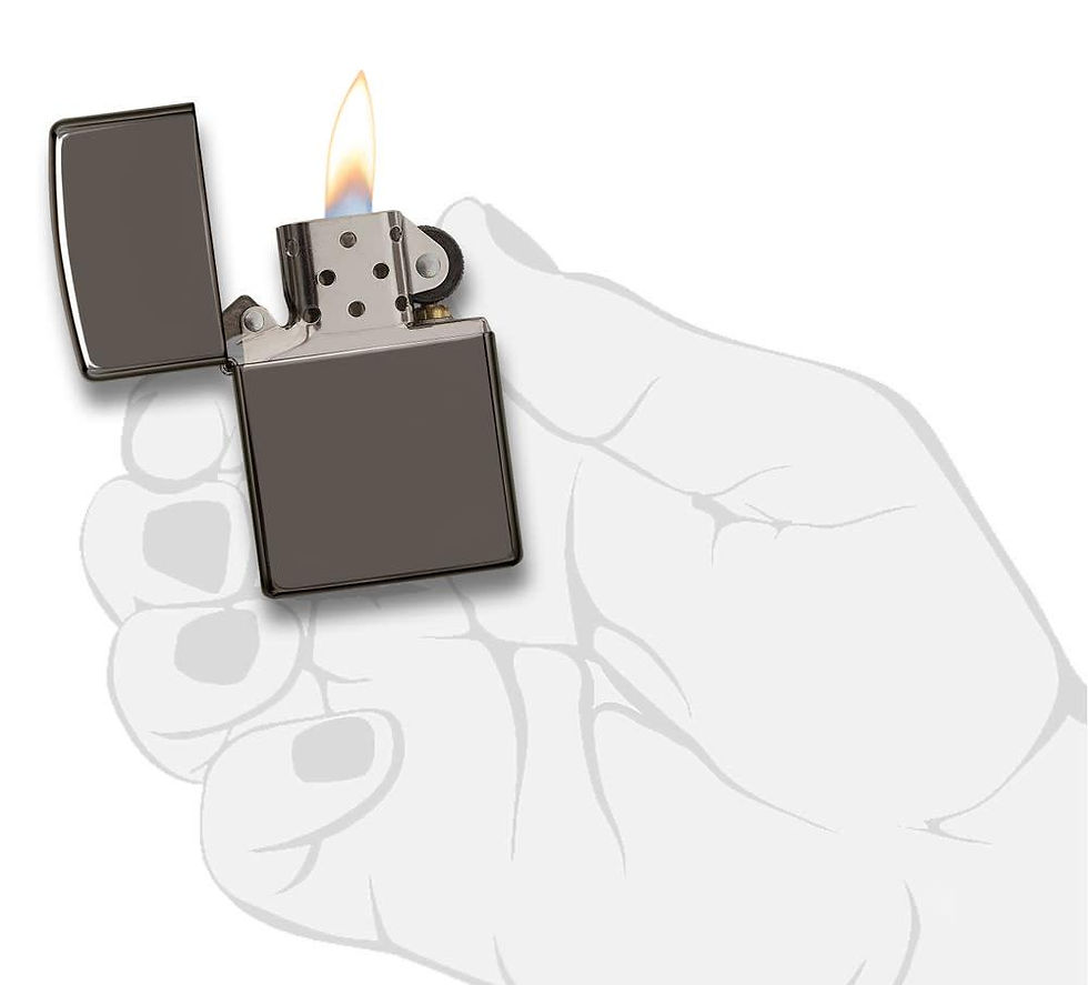 Thumbnail: Zippo Lighter Classic Black Ice