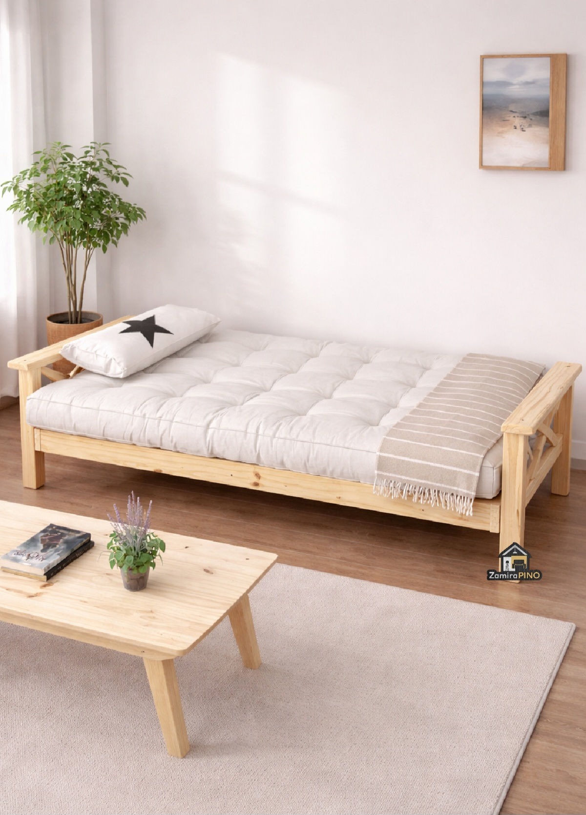Colchón Futon (3 cuerpos)