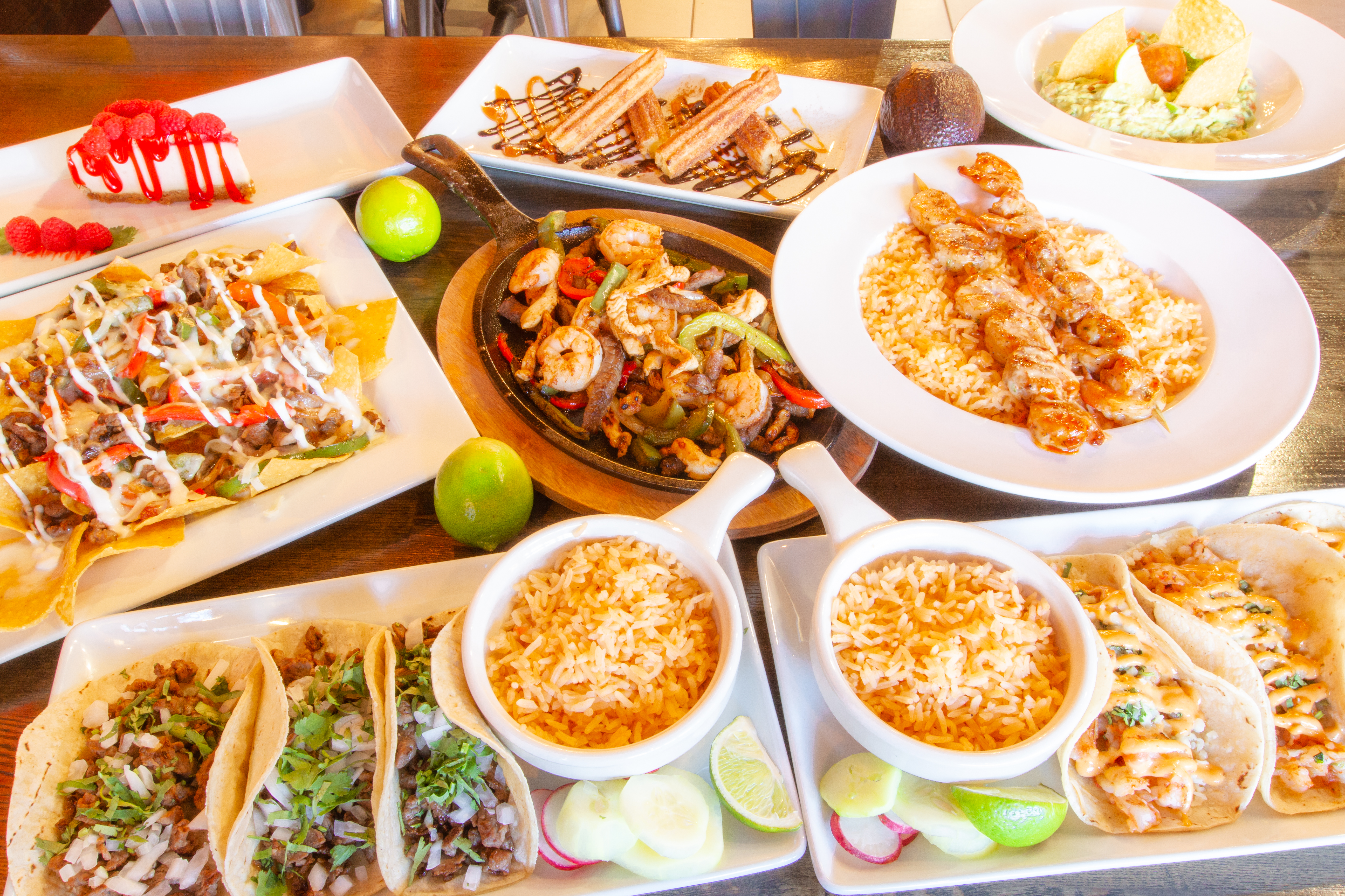 Arranged Food and Objects