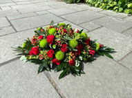 Red and green top spray