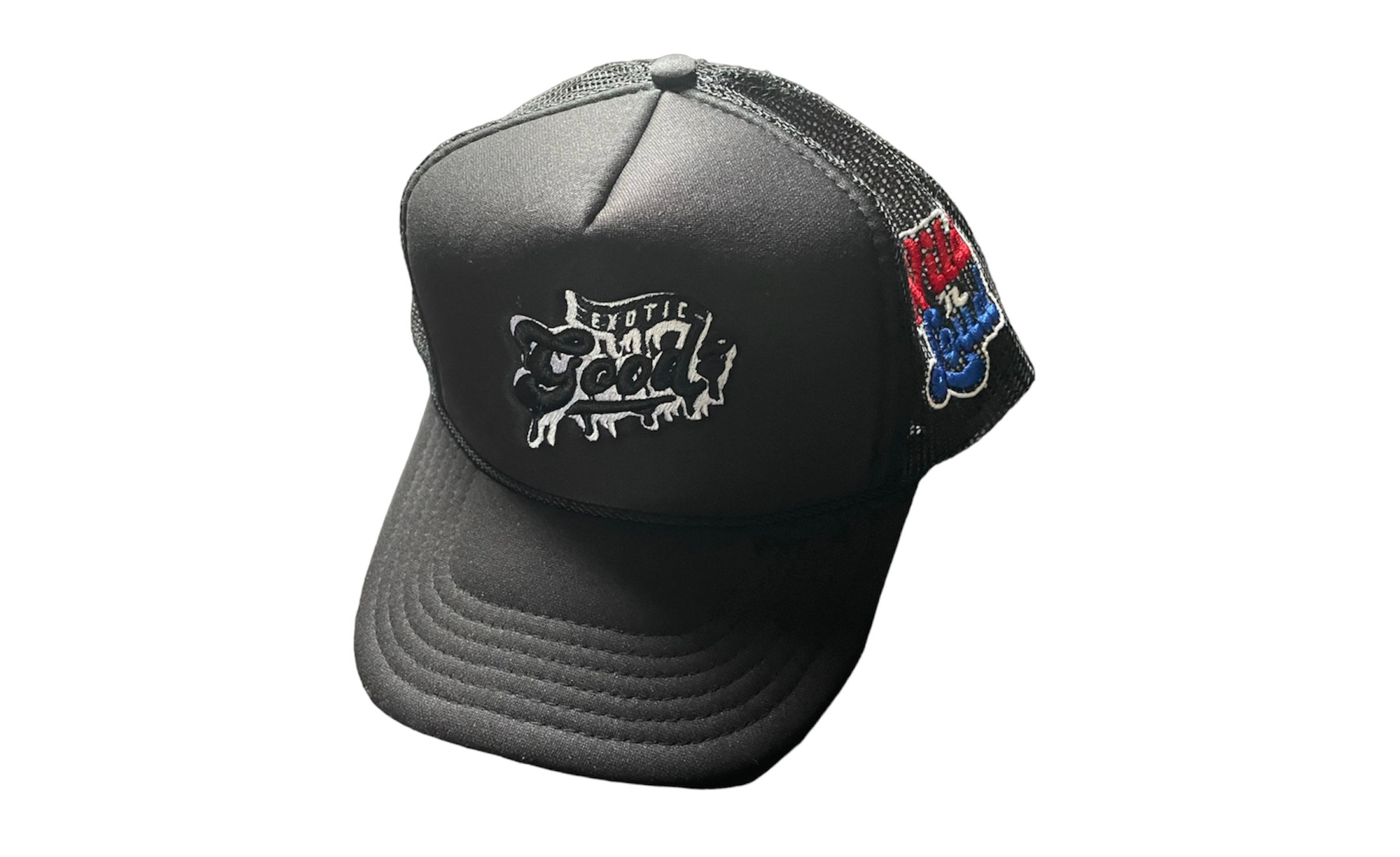 Black & white trucker 