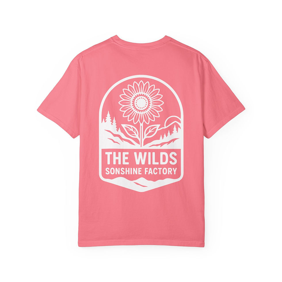Thumbnail: TSHIRT- WSF Logo (Front) & Sunflower Mountain (Back)