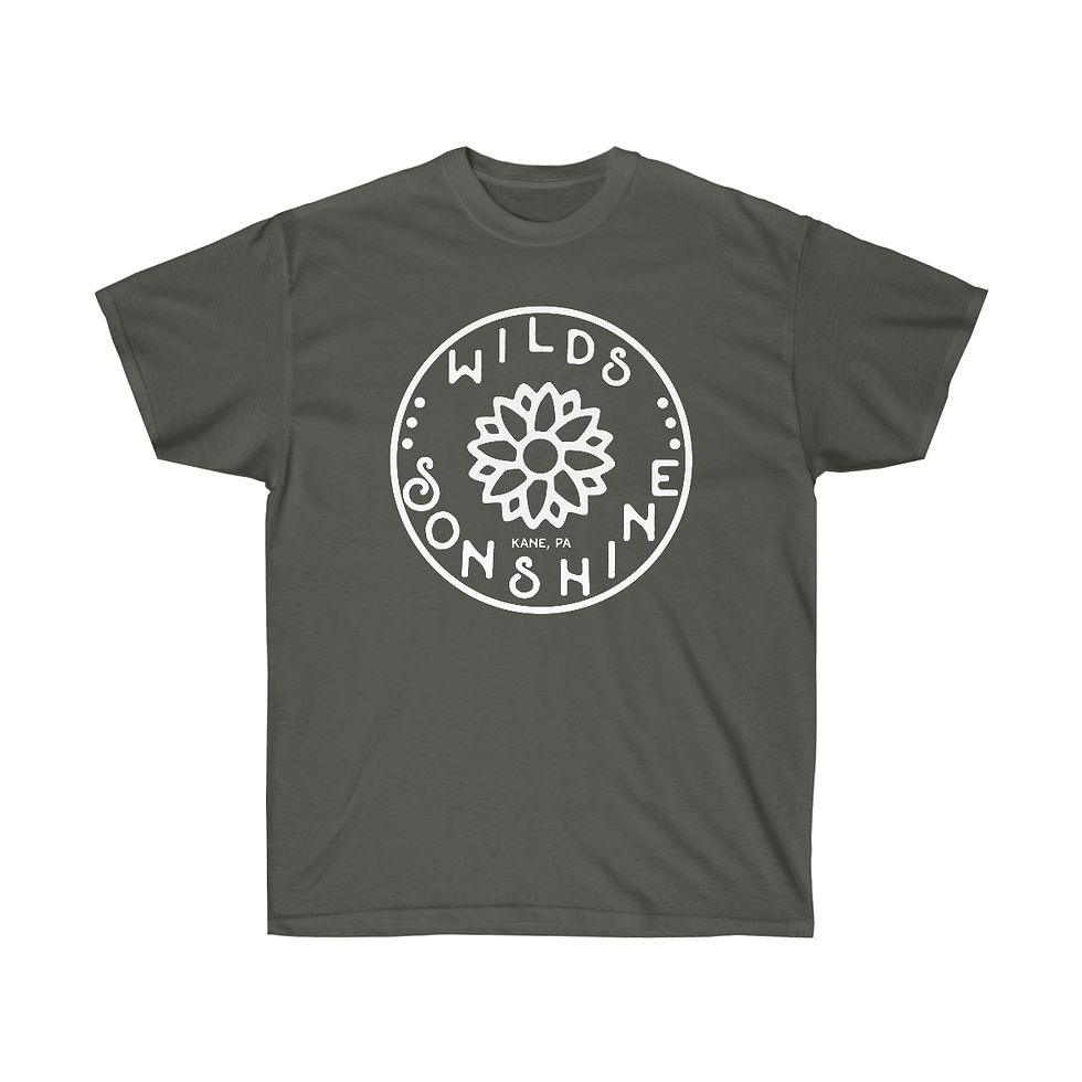 TSHIRT- Sonshine Badge (White)