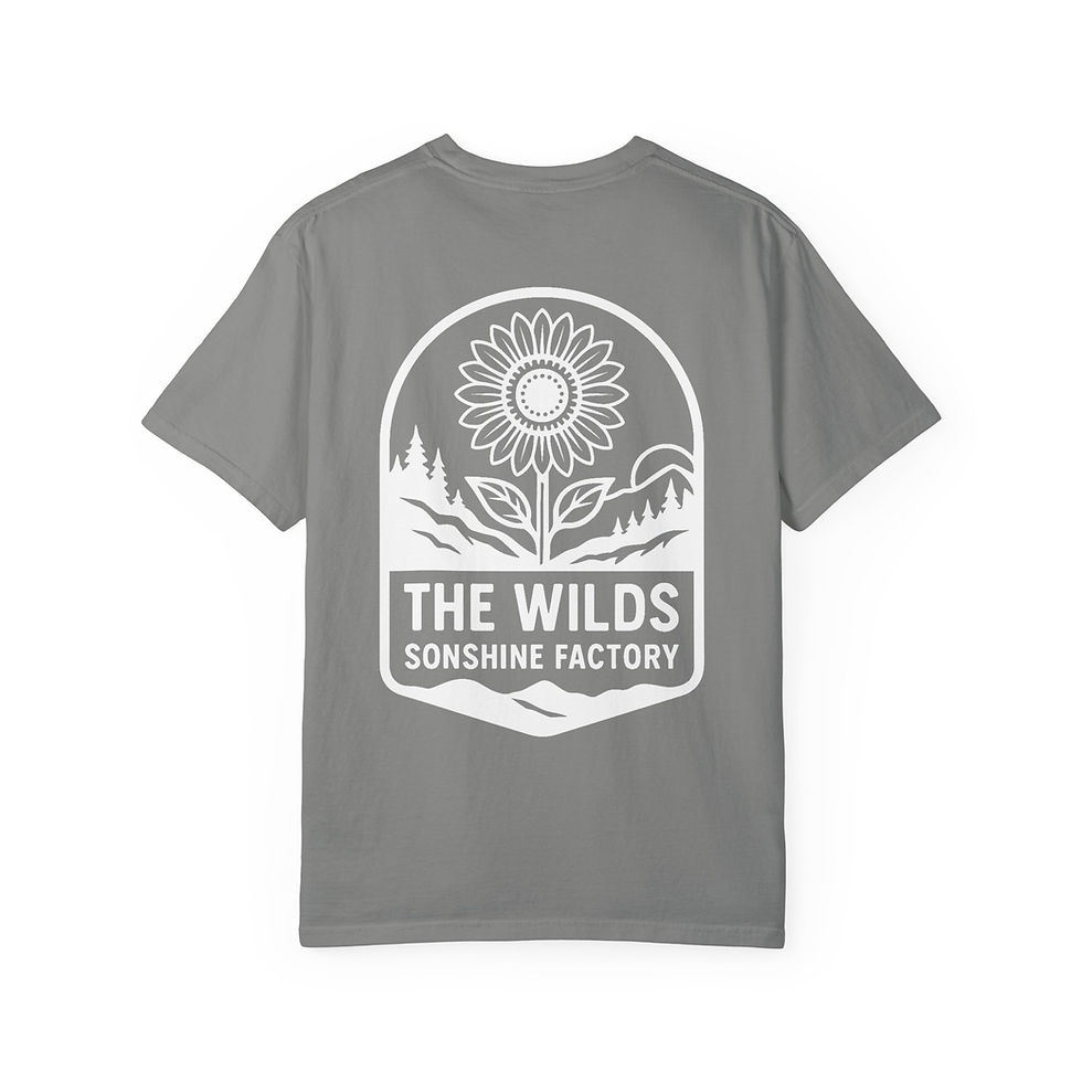 Thumbnail: TSHIRT- WSF Logo (Front) & Sunflower Mountain (Back)