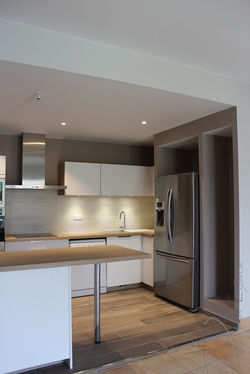 Rénovation partielle d'une maison : cuisine et SDB