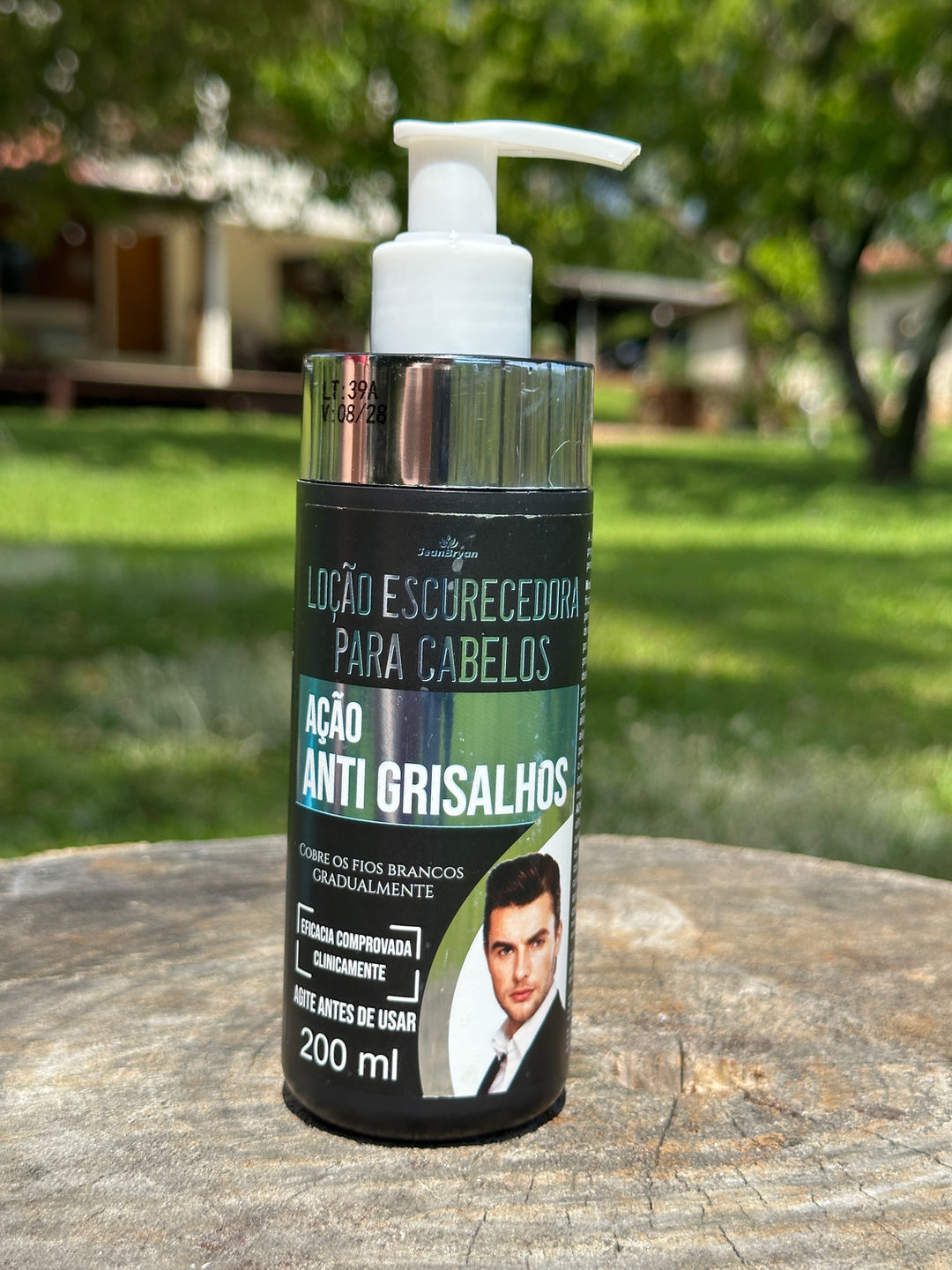 Loção Escurecedora para Cabelos Anti-Grisalhos 200ml