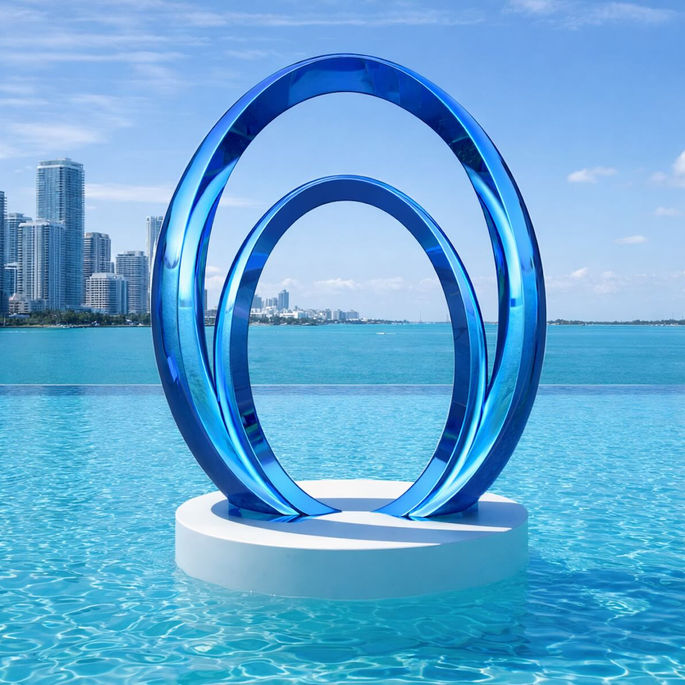 Arches - Stainless Steel sculpture - George Panossian