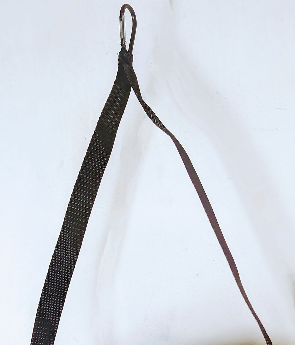 Thumbnail: peg bag light green with green palm leaves
