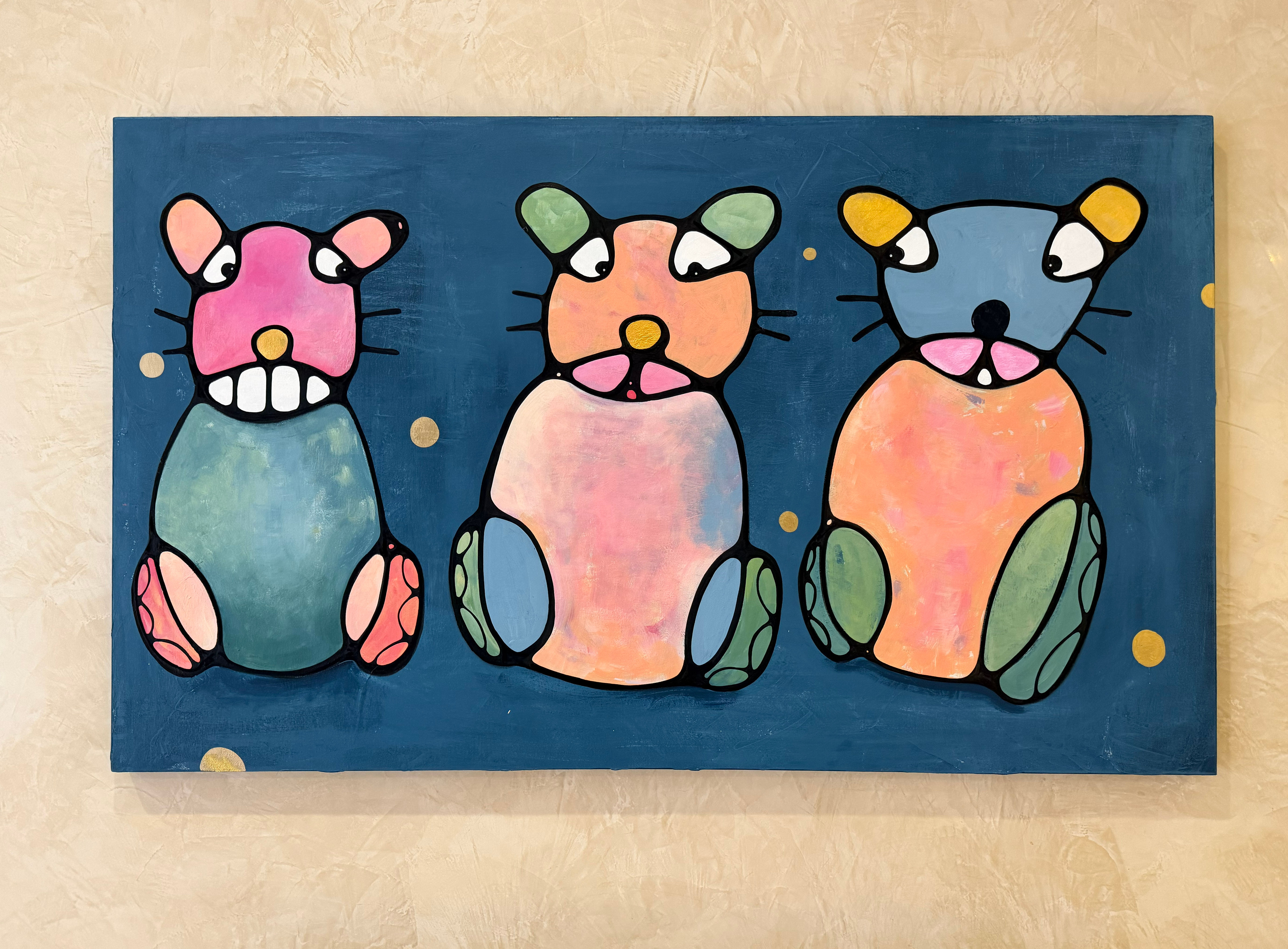 Soul Brothers- 5x3 feet - Currently Displayed at Marriott Dadeland