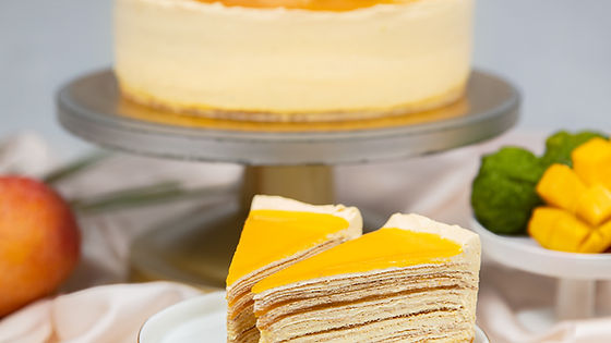 Mango & Lemongrass Mille Crêpes