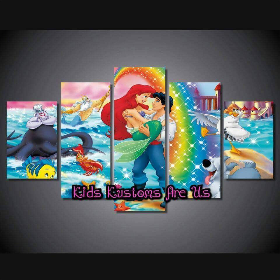 Thumbnail: Framed Cartoon Canvas Sets