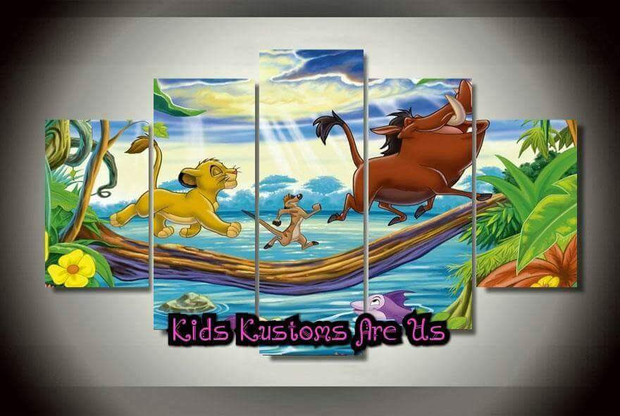 Thumbnail: Framed disney character Canvas Set