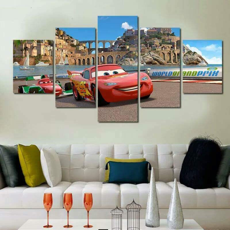 Thumbnail: Framed disney character Canvas Set