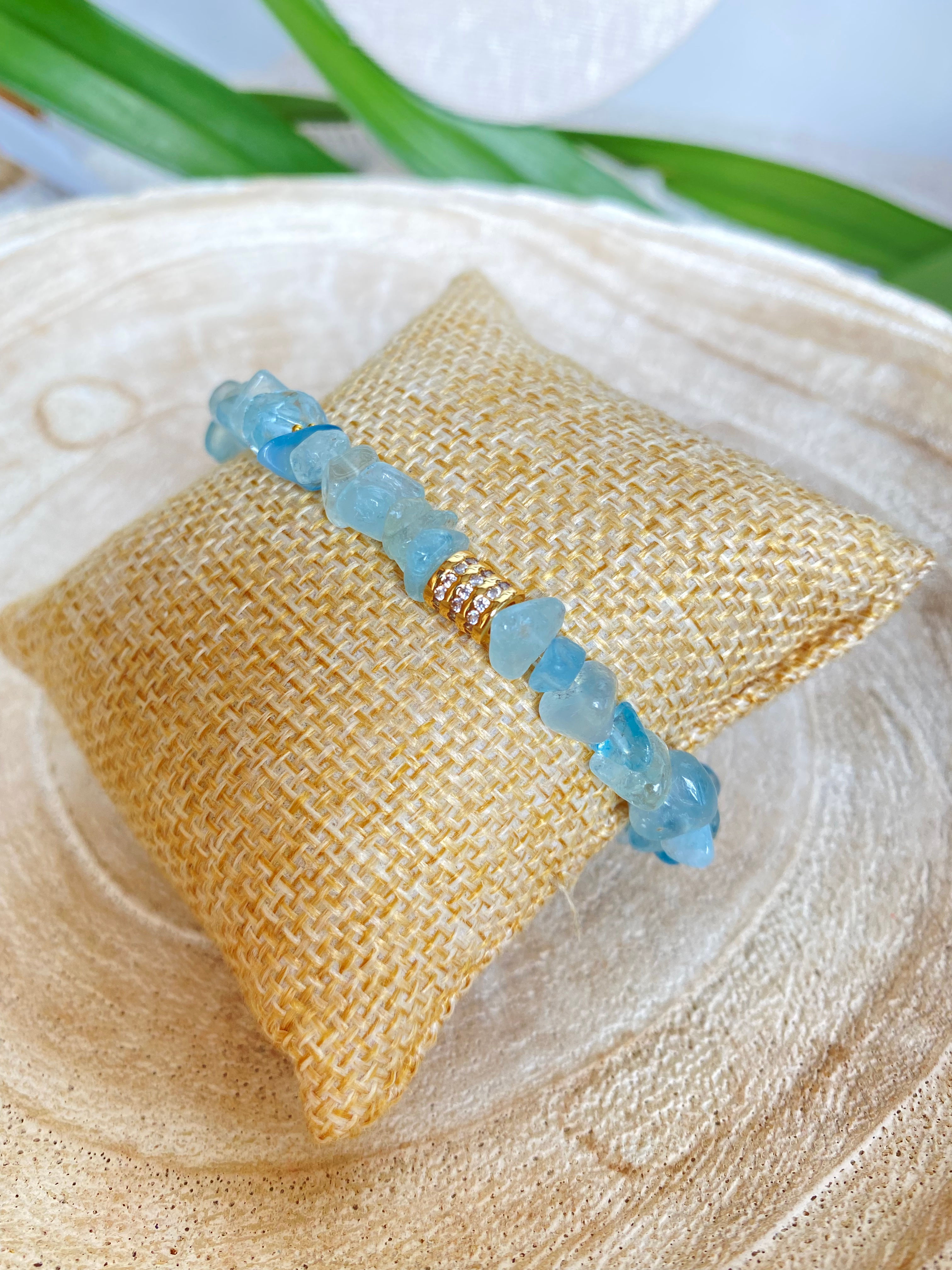 Bracelet Aigue marine