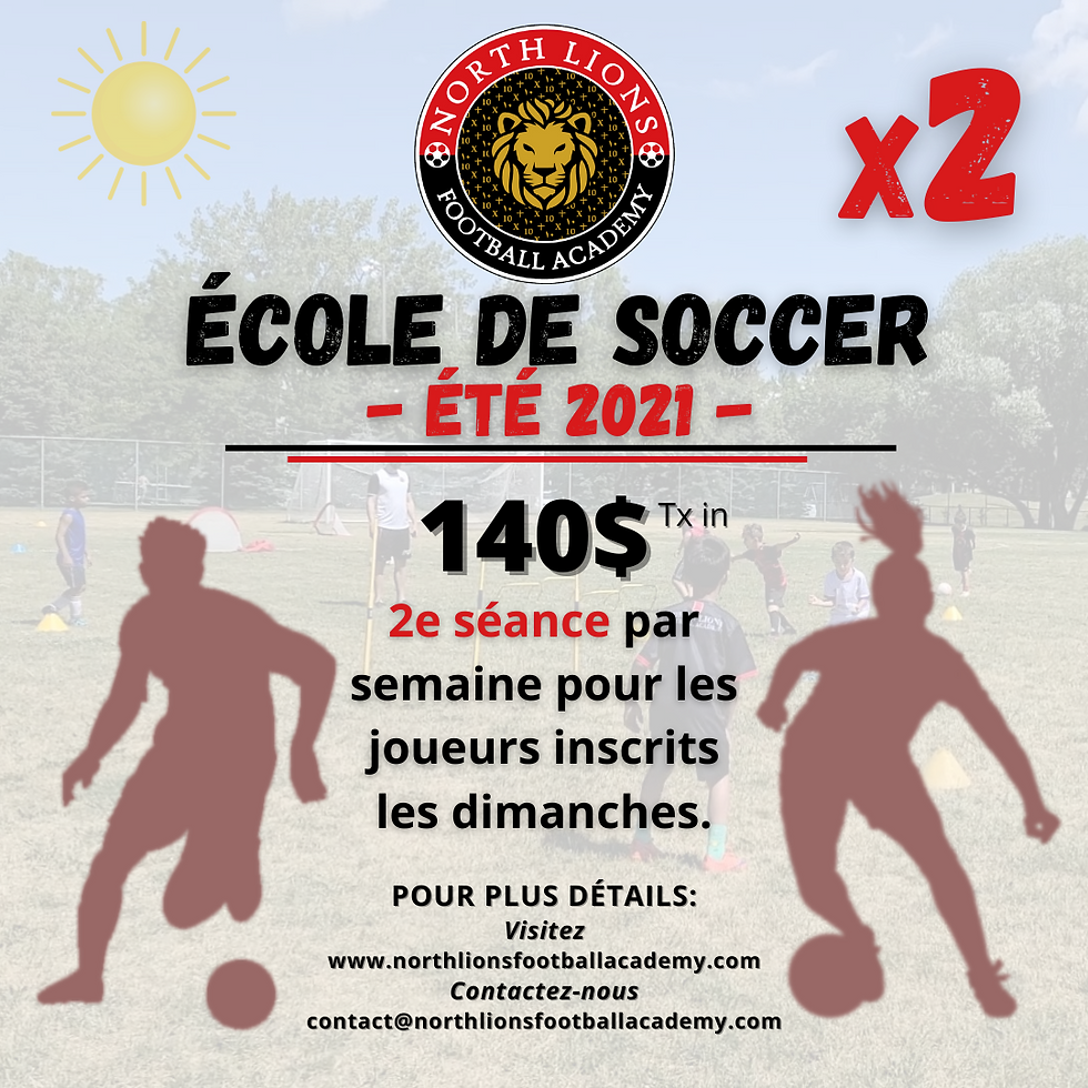 Thumbnail: 2e séance École de Soccer - Été 2021 | 2nd Session Soccer School - Summer 2021