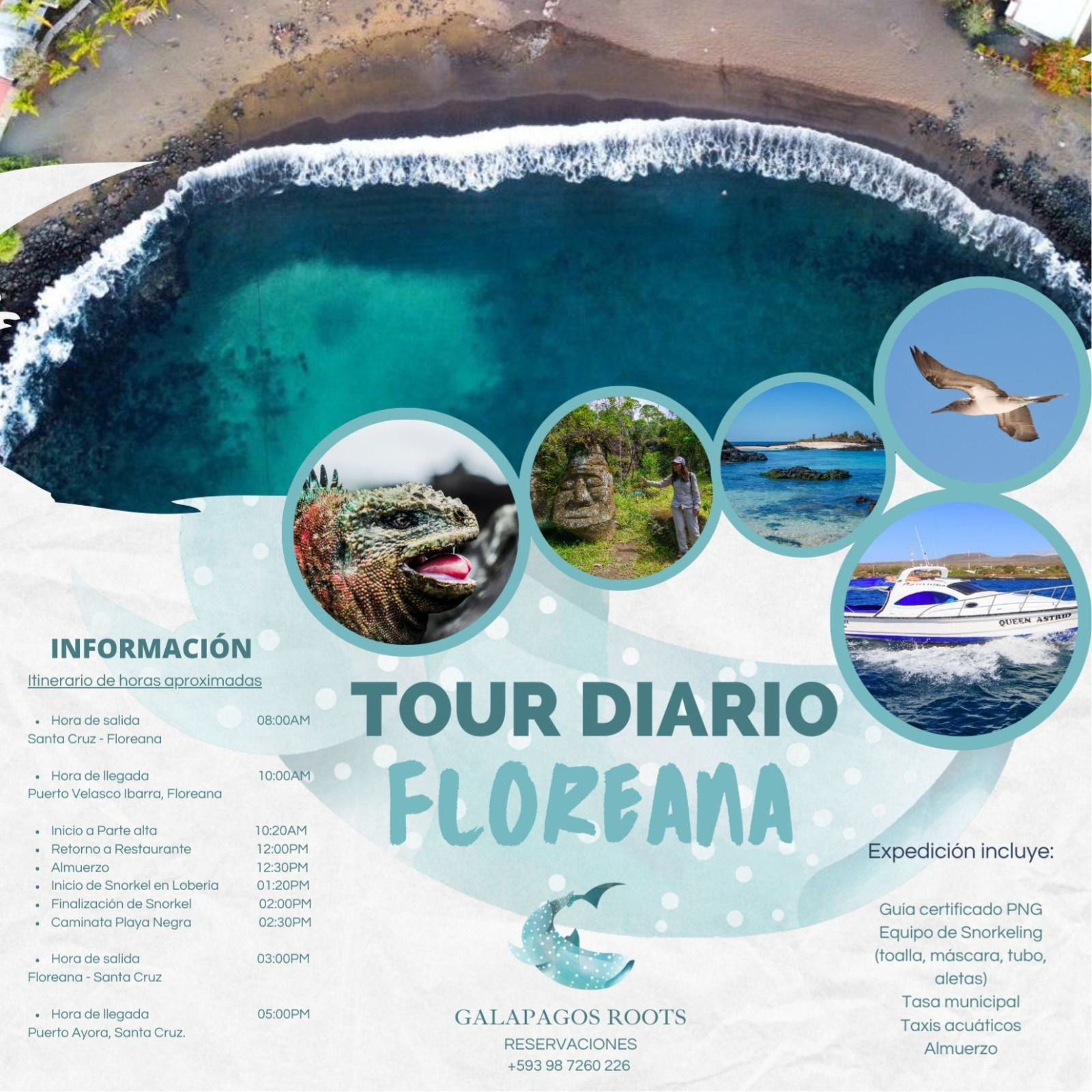 Floreana: Highlands & coast