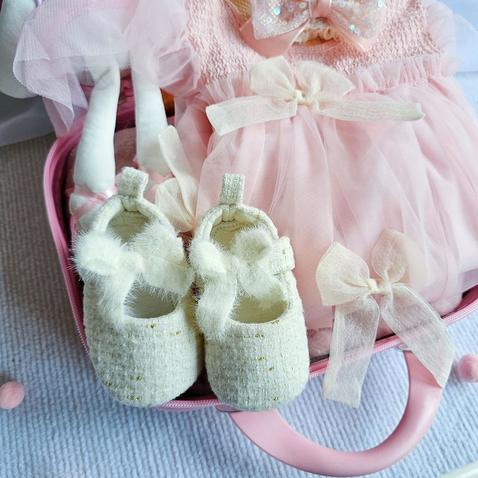 Thumbnail: Birthday 1YO Ribbon Princess Mini Luggage Gift Set 