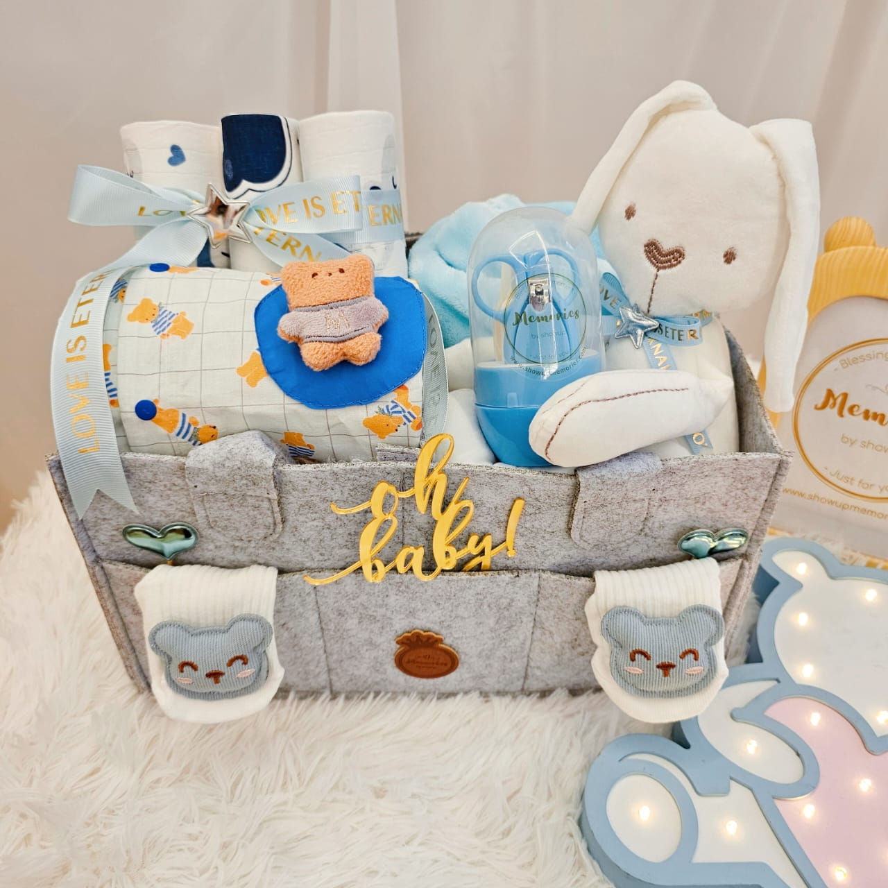 Precious 3D Bear Hamper