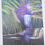 Thumbnail: Small Framed Lilac Waterfall Print