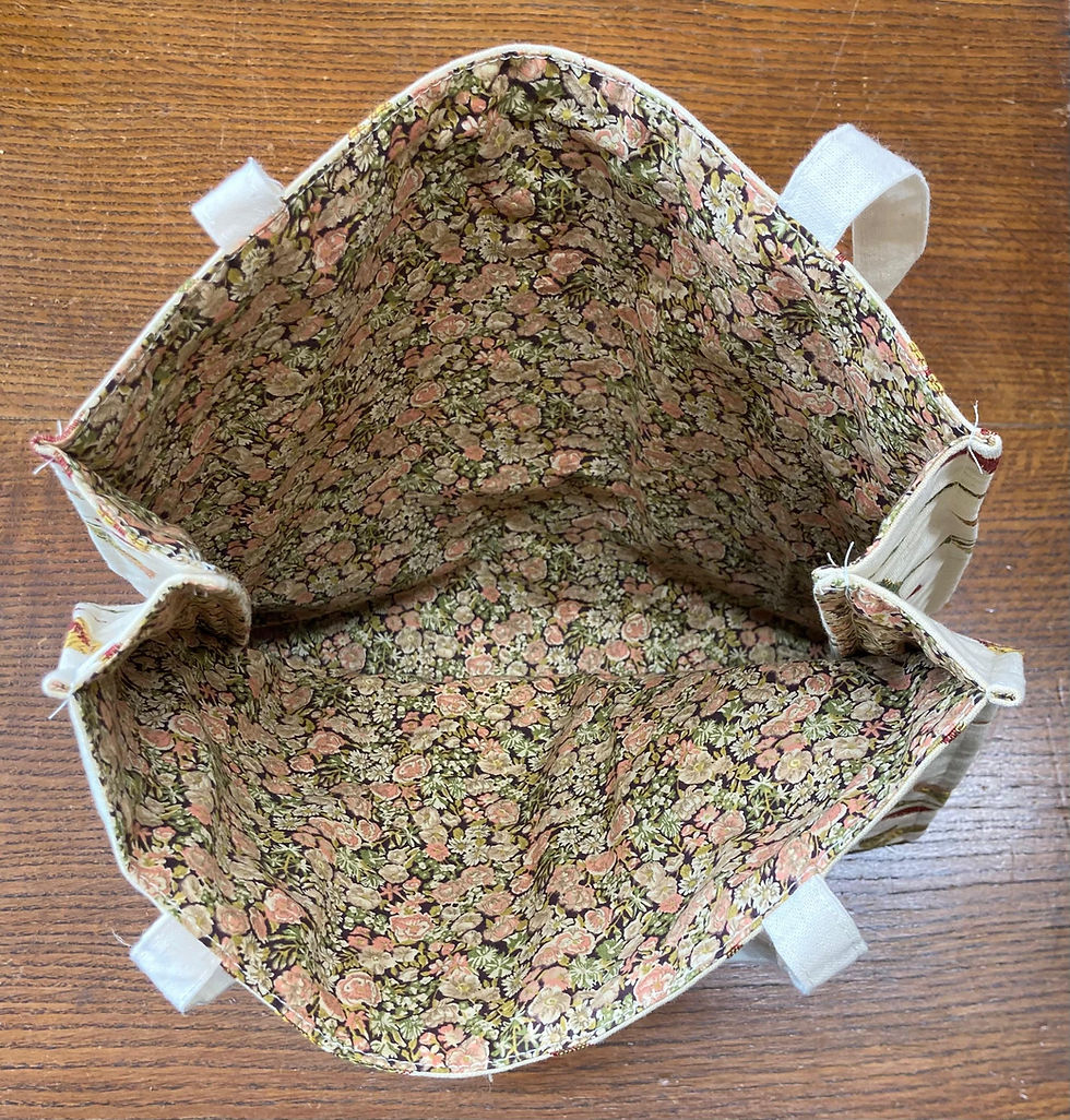 Thumbnail: Lined Tote Bag
