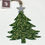 Thumbnail: Fabric Christmas Tree Hanging Decoration