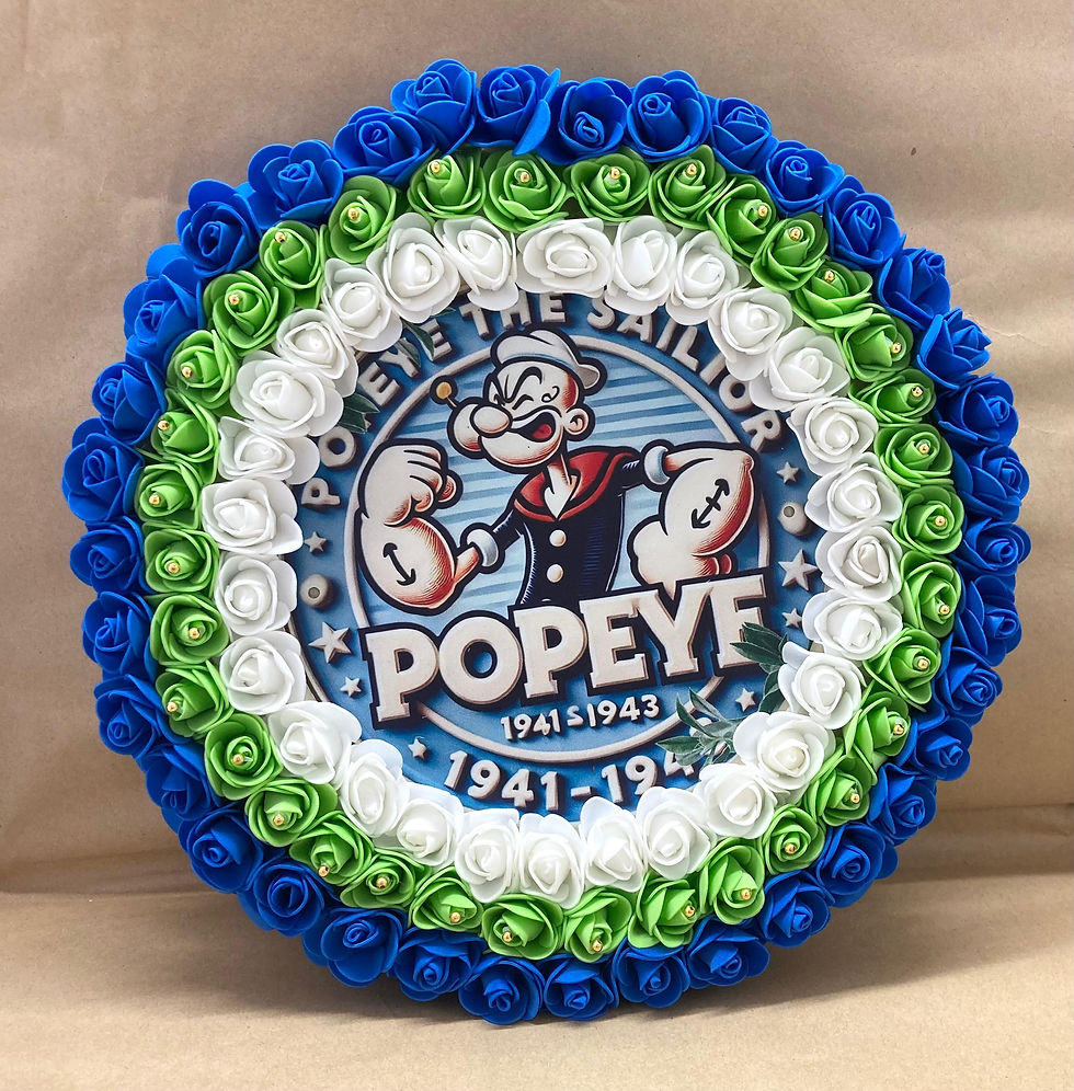 "Popeye" Wreath