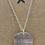 Thumbnail: Silver Circle Necklace - N9